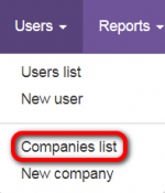 Companies list menu.png